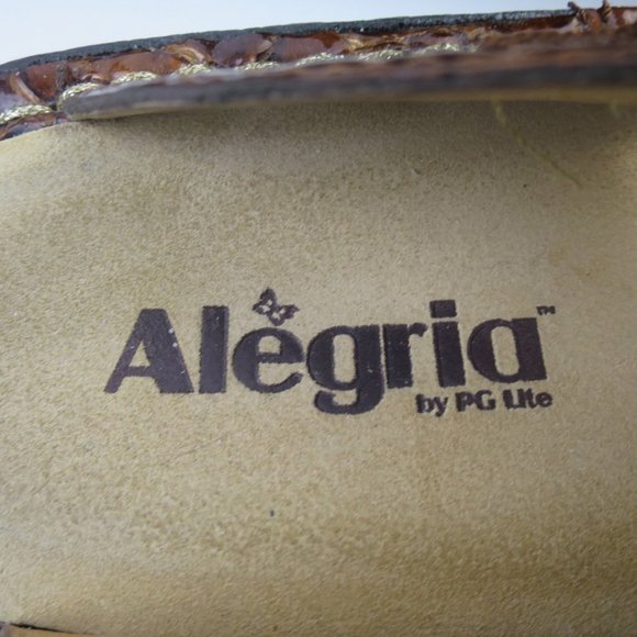 Alegria Classic Clog in Patent Leather Croc Size 36 (US 6-6.5) - Picture 6 of 8